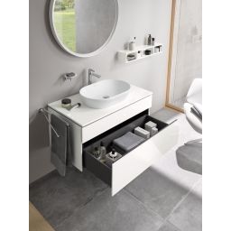 Duravit D-Neo umywalka 60x40 cm nablatowa owalna biała 2372600070