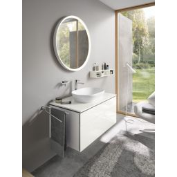 Duravit D-Neo umywalka 60x40 cm nablatowa owalna biała 2372600070