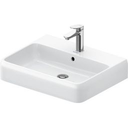 Duravit Qatego umywalka 60x47 cm meblowa prostokątna biały połysk 2382600027