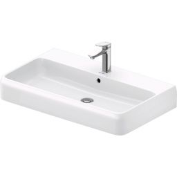 Duravit Qatego umywalka 80x47 cm meblowa prostokątna biały połysk 2382800000