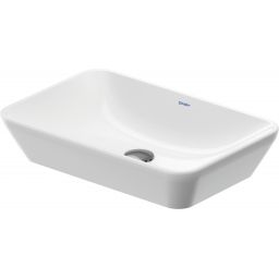 Duravit D-Neo umywalka 60x40 cm prostokątna nablatowa biała 2397600070