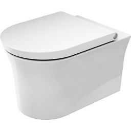 Duravit White Tulip miska WC wisząca bez kołnierza biały połysk 257609AA00