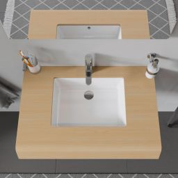 Duravit Vero umywalka 43x31,5 cm podblatowa prostokątna biała 0330430000