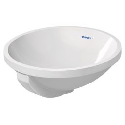 Duravit Architec umywalka 40 cm podblatowa okrągła biała 0468400000