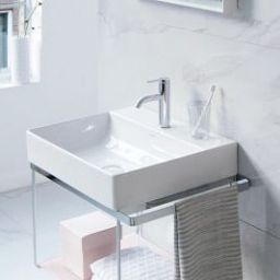 Duravit DuraSquare umywalka 60x47 cm meblowa prostokątna biała 2353600041