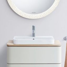 Duravit Happy D.2 umywalka 50x40 cm prostokątna nablatowa biała 2360500000