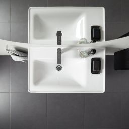 Duravit D-Neo umywalka 80x48 cm meblowa lewa biała 2369800000