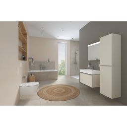 Duravit SensoWash D-Neo Compact miska WC wisząca HygieneGlaze z deską myjącą biały połysk 654000012004300
