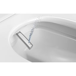 Duravit SensoWash D-Neo Compact miska WC wisząca HygieneGlaze z deską myjącą biały połysk 654000012004300