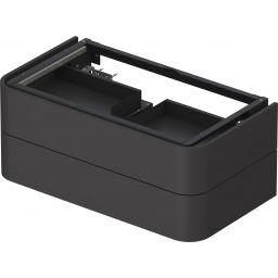 Duravit Happy D.2 szafka 100 cm podumywalkowa wisząca grafit mat HP497108080