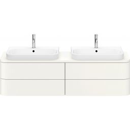 Duravit Happy D.2 szafka 160x55x40,8 cm podumywalkowa wisząca biała HP4974B3636