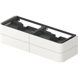 Duravit Happy D.2 szafka 160x55x40,8 cm podumywalkowa wisząca biała HP4974B3636