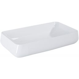 Elita Agnes umywalka 71,5x41 cm prostokątna nablatowa biała RE040720178060