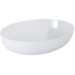 Elita Rika umywalka 52x39,5 cm owalna nablatowa biała RE040520088060