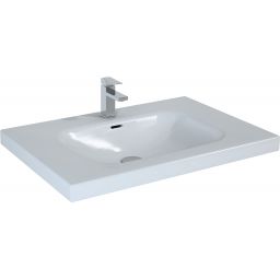 Elita Iwa umywalka 75x51 cm prostokątna meblowa biała RE040700108060
