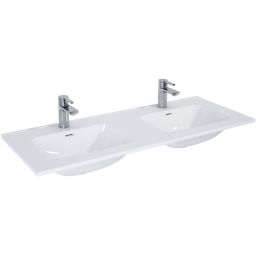 Elita Skappa umywalka 120,8x46 cm prostokątna meblowa-podwójna biała RE041203068060