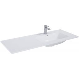 Elita Skappa umywalka 120,8x46 cm prostokątna meblowa-z blatem biała RE041205168060