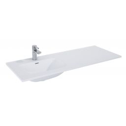 Elita Skappa umywalka 120,8x46 cm prostokątna meblowa-z blatem biała RE041204068060