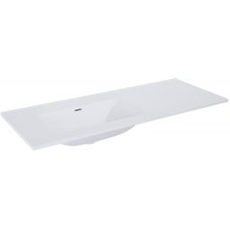 Elita Skappa umywalka 121x46,4 cm prostokątna meblowa lewa biała RE041201168060