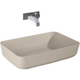 Elita Nomia umywalka 50x39 cm prostokątna nablatowa fume matt RE040500057020