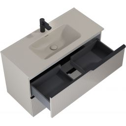 Elita Skappa umywalka 100,8x46 cm prostokątna meblowa fume matt RE041003067020