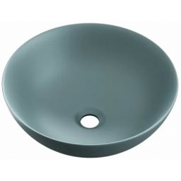 Excellent Luqa umywlka 40 cm nablatowa okrągła mint blue mat CEAC.6401.400.MBM