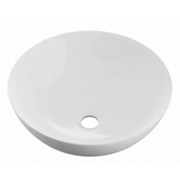 Excellent Luqa umywlka 40 cm nablatowa okrągła biały połysk CEAC.6401.400.WH