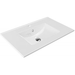 Excellent As umywalka 81x46,5 cm wpuszczana/meblowa biała CEEX.3617.800.WH