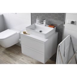 Excellent Rima 2.0 umywalka 60x40 cm nablatowa biała CEEX.4901.600.WH