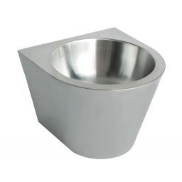 Faneco umywalka 36x36 cm ścienna stal nierdzewna szczotkowana N13036C.S