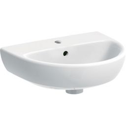 Geberit Selnova umywalka 45x37 cm półokrągła biała 500.324.01.7