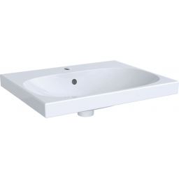 Geberit Acanto umywalka 60x48 cm meblowa prostokątna KeraTect biała 500.620.01.8