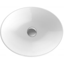 Geberit Variform umywalka 50x40 cm wpuszczana owalna KeraTect biała 500.710.00.2