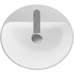 Geberit Variform umywalka 50x45 cm wpuszczana owalna biała 500.713.01.2