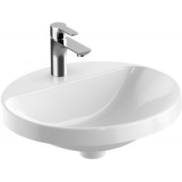 Geberit Variform umywalka 50x45 cm wpuszczana owalna biała 500.714.01.2