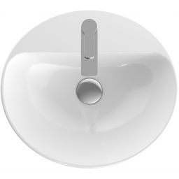 Geberit Variform umywalka 50x45 cm wpuszczana owalna KeraTect biała 500.715.00.2