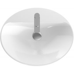 Geberit Variform umywalka 60x48 cm wpuszczana owalna KeraTect biała 500.727.00.2