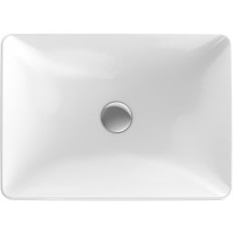 Geberit Variform umywalka 55x40 cm wpuszczana prostokątna KeraTect biała 500.738.00.2