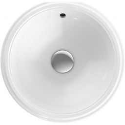 Geberit Variform umywalka 33 cm podblatowa okrągła KeraTect biała 500.744.00.2