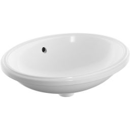 Geberit Variform umywalka 50x40 cm podblatowa owalna biała 500.752.01.2