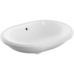 Geberit Variform umywalka 55x40 cm podblatowa owalna biała 500.757.01.2