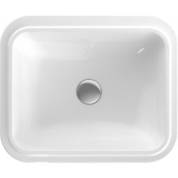 Geberit Variform umywalka 45x35 cm podblatowa prostokątna KeraTect biała 500.762.00.2