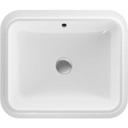 Geberit Variform umywalka 50x40 cm podblatowa prostokątna KeraTect biała 500.765.00.2