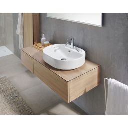 Geberit Variform umywalka 50x40 cm nablatowa owalna KeraTect biała 500.775.00.2