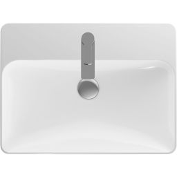 Geberit Variform umywalka 60x45 cm nablatowa prostokątna biała 500.780.01.2