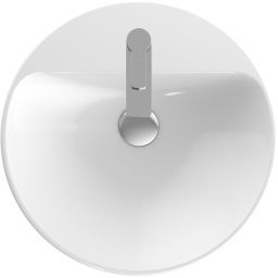 Geberit Variform umywalka 50 cm częściowo wpuszczana okrągła biała 500.782.01.2