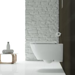 Geberit Smyle miska WC wisząca bez kołnierza biały 500.379.01.1