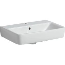 Geberit Selnova Compact umywalka 60x37 cm prostokątna ścienna biała 501.511.00.7
