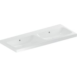 Geberit iCon Light umywalka 120x48 cm podwójna prostokątna KeraTect biała 501.838.00.4