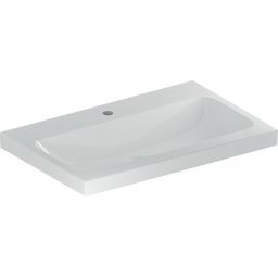 Geberit iCon Light umywalka 75x48 cm nablatowa biała 501.848.00.5